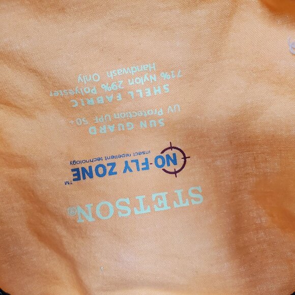 Steston No Fly Zone Insect Repellant Sun Guard Men's Outdoor Fishing Hat Medium - Picture 6 of 13